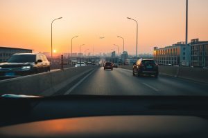 Distance de sécurité en voiture